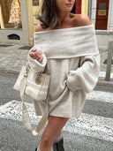 Danika Pullover Mini Knit Dress 2
