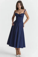 Noosa Floral Bustier Midi Dress