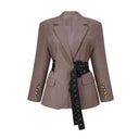Norielle Modern Blazer with Statement Belt