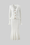 Evelina Refined Knit Matching Set