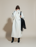 Oriana Long Tailored Statement Coat