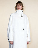 Oriana Long Tailored Statement Coat