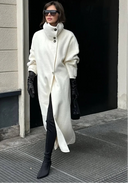 Oriana Long Tailored Statement Coat