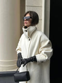 Oriana Long Tailored Statement Coat