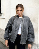 Vivienne Casual Padded Bomber Jacket