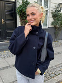 Odette Structured Button-Up Jacket