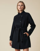 Rosaline Minimal Belted Short Coat