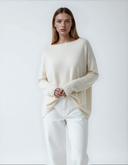Elara Off-Shoulder Knit Jumper Sweater