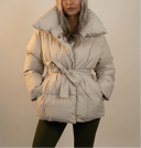 Serena Belted Winter Puffer Jacket