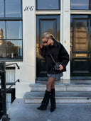 Serena Slouch Knee High Heeled Boots