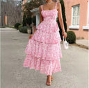 Serenelle Ruffle Strapless Maxi Dress