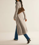 Serina V-Neck Button Front Knit Cardigan Dress