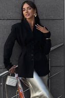 Sienna Fitted Waist Blazer Jacket