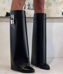 Sienna Modern Knee-High Statement Boots