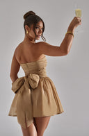 Solene Sparkle Corset Mini Dress