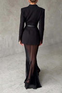 Sorelle Barrel Design Blazer Jacket & Skirt Set