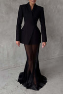 Sorelle Barrel Design Blazer Jacket & Skirt Set
