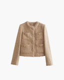 Valerie Elegant Button Detail Jacket