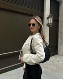 Valerie Parisian Cropped Tailored Jacket