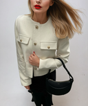 Valerie Parisian Cropped Tailored Jacket
