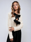 Valleria Bow Detail Evening Blouse