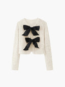 Valleria Bow Detail Evening Blouse