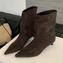 Valora Chic Pointed Toe Ankle Boots