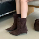 Valora Chic Pointed Toe Ankle Boots