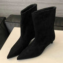 Valora Chic Pointed Toe Ankle Boots
