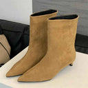 Valora Chic Pointed Toe Ankle Boots