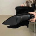 Valora Chic Pointed Toe Ankle Boots