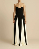 Virelle Structured Bodice Formal Maxi Dress