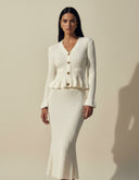 Evelina Refined Knit Matching Set