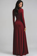 Zarela Cutout Bodycon Ruched Maxi Dress