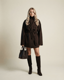 Serena Modern Belted Statement Coat