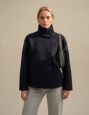 Odette Structured Button-Up Jacket