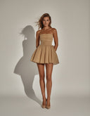 Solene Sparkle Corset Mini Dress